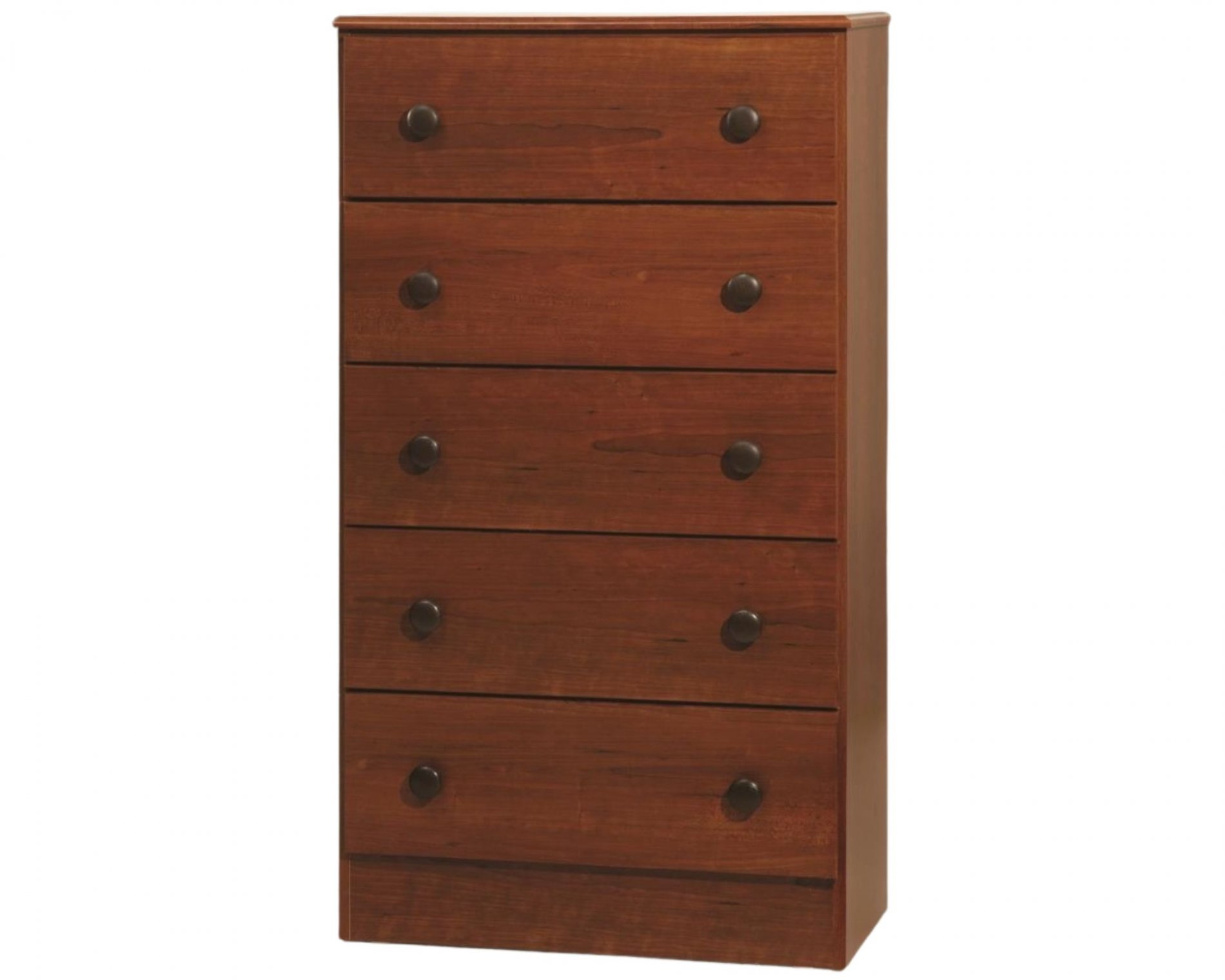 191 5 Drawer Cherry Chest - Click Image to Close