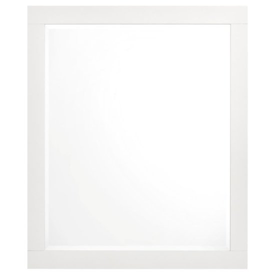 Jessica 4-piece Queen LED Bedroom Set Cream White