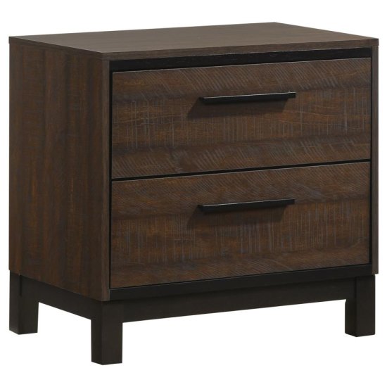 Edmonton 4-piece Eastern King Bedroom Set Rustic Tobacco