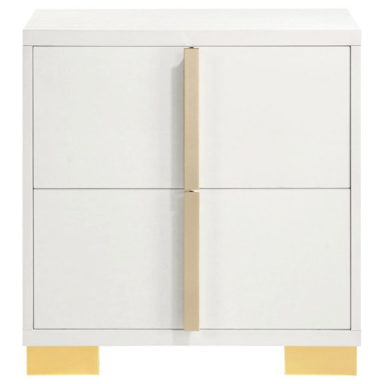 Marceline 4-piece Eastern King Bedroom Set White