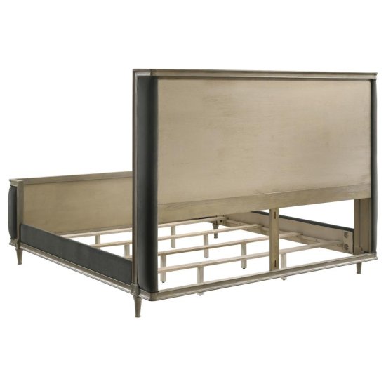 Alderwood 4-piece Queen Bedroom Set French Grey