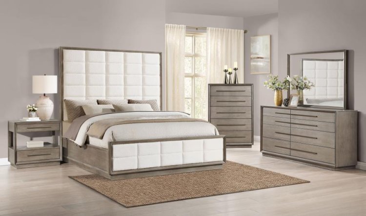 Modal Additional Images for Durango 77-inch Eastern King Panel Bed Washed Oak