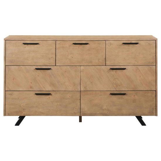 Taylor 4-piece Queen Bedroom Set Light Honey Brown