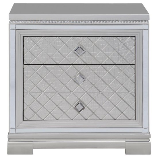 Eleanor 4-piece Queen Bedroom Set Metallic Mercury