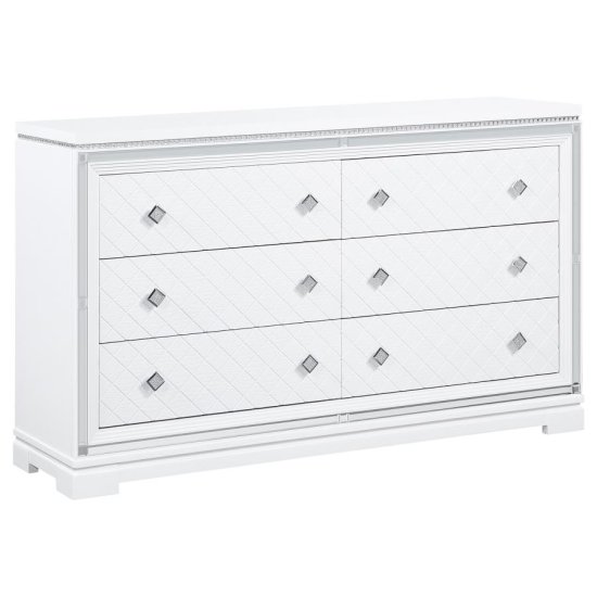 Eleanor 4-piece California King Bedroom Set White