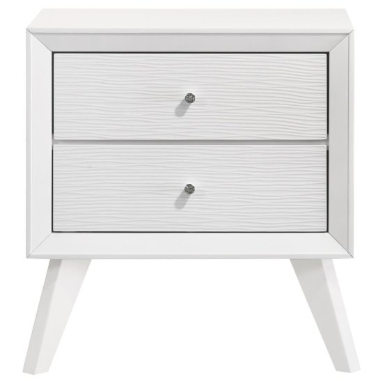 Janelle 4-piece Eastern King Bedroom Set White