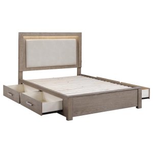 (image for) Kenora 4-piece Queen Bedroom Set Barley Brown