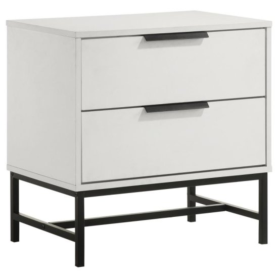 Sonora 4-piece Eastern King Bedroom Set White 
