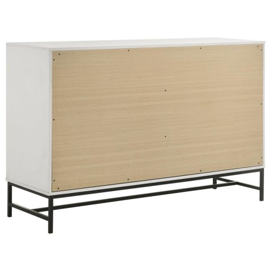 Sonora 4-piece California King Bedroom Set White 