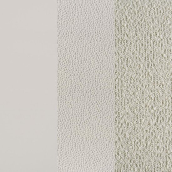 Olivia Queen Panel Bed LED Headboard Pearl White