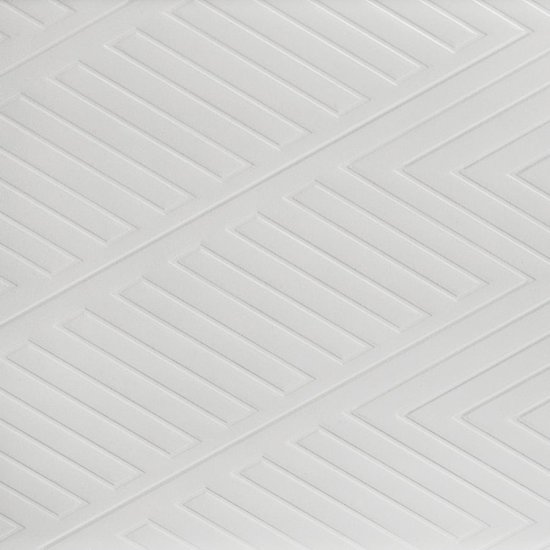 Marmore 64-inch Queen Panel Bed LED Headboard White