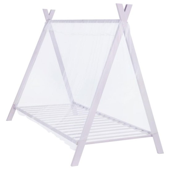 (image for) Fultonville Metal Twin Tent Bed Pink
