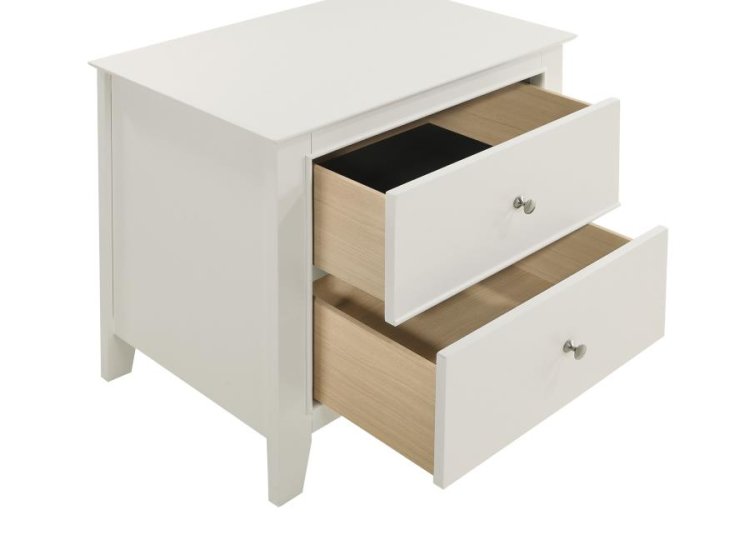 Selena 4-piece Twin Bedroom Set Cream White