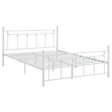 (image for) Canon Metal Queen Open Frame Bed White