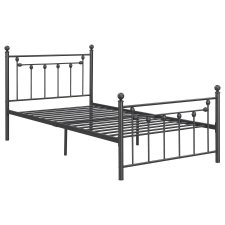 (image for) Canon Metal Twin Open Frame Bed Gunmetal