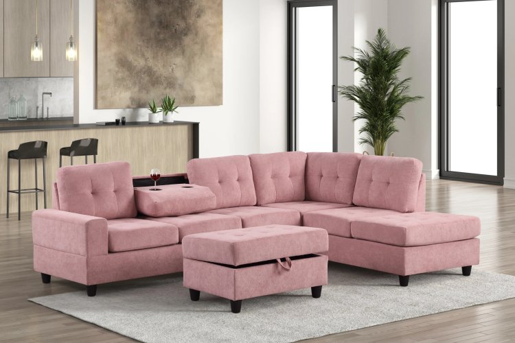 Modal Additional Images for Heights Reversible w/ Ottoman