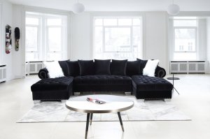 (image for) 97029 Kim Black Sectional