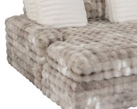 U8292 Marble Grey Chaise Lounge