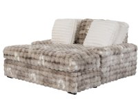 U8292 Marble Grey Chaise Lounge