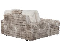 U8292 Marble Grey Chaise Lounge