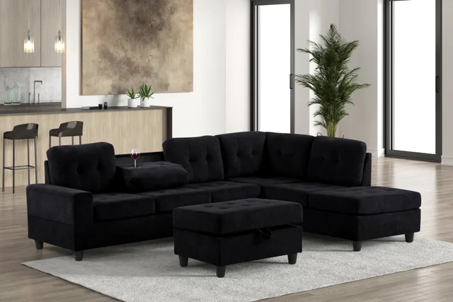 Heights Reversible w/ Ottoman