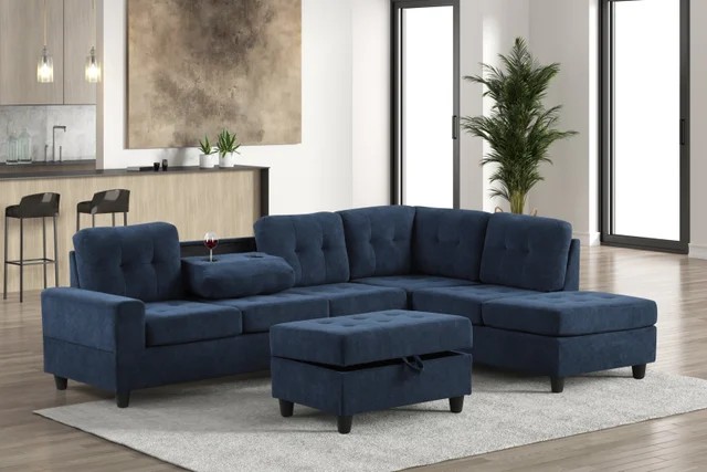 Heights Reversible w/ Ottoman